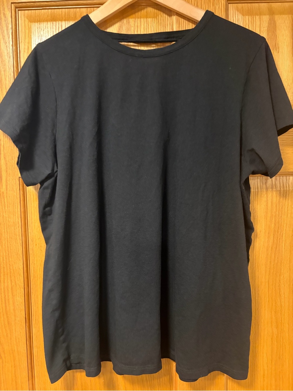 Express Black Crewneck Short Sleeve Tee